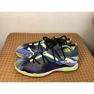 PUMA Future 7 Match IT Indoor Soccer Shoes Mens US 8.5 Multi Lace Up 107936-03